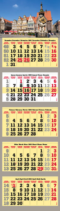 Ampliación del portfolio de los calendarios promocionales